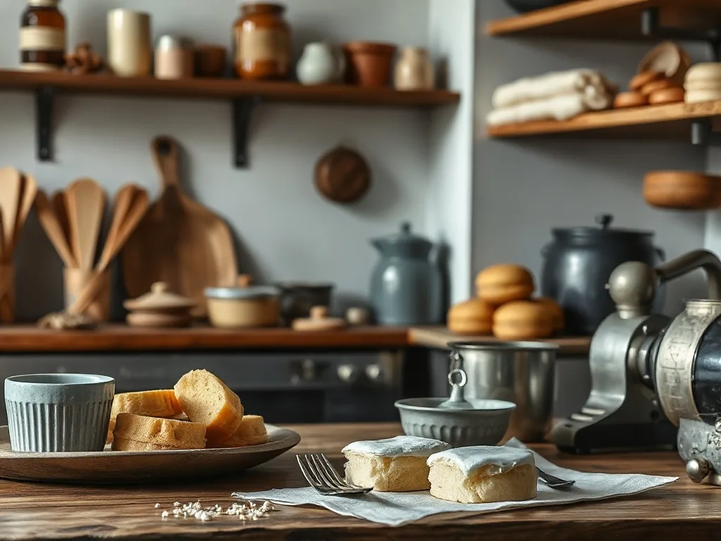 Pâte à modeler naturelle colorée avec des emporte-pièces en forme d'étoile, entourée de petits pots d'épices et de farine